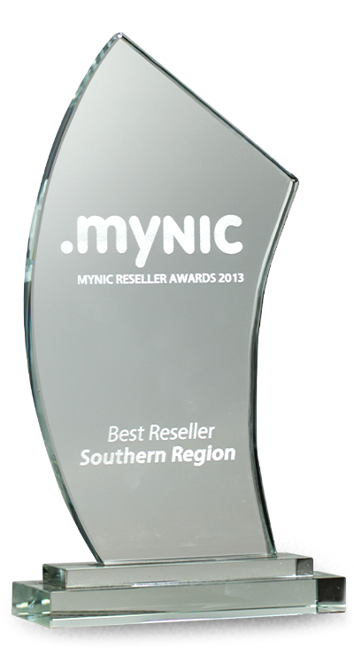 MYNIC Reseller Awards 2013 - Best Reseller (South Region)